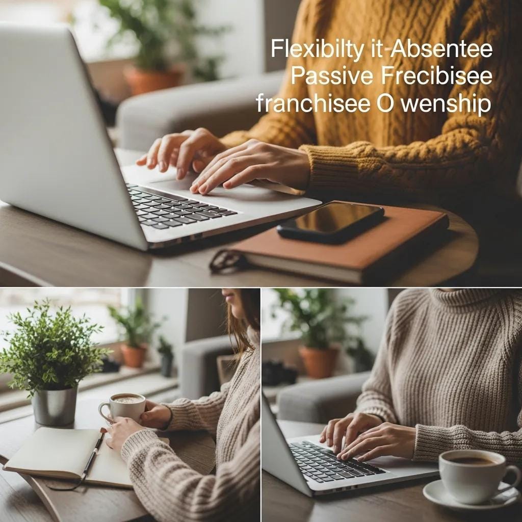 Owner enjoying flexible schedule while overseeing a semi‑absentee franchise