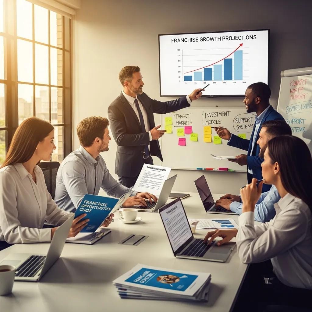 professionals-discussing-franchising-opportunities-in-a-modern-office-setting-4399ccb5-86bd-4882-9dfb-9f3d4c841727.webp Professionals discussing franchising opportunities in a modern office setting
